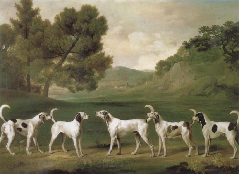 George Stubbs Some Dogs Spain oil painting art